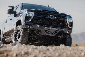 Chevrolet Silverado 2500 Front Bumper - DV8 Offroad - Spec Series - Black - `24-`26